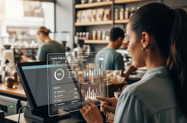 Infográfico: estudo interativo de programas de fidelidade